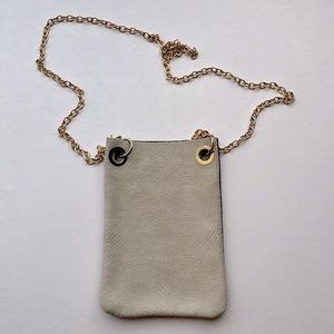 NEW Leather cell phone crossbody/pouch